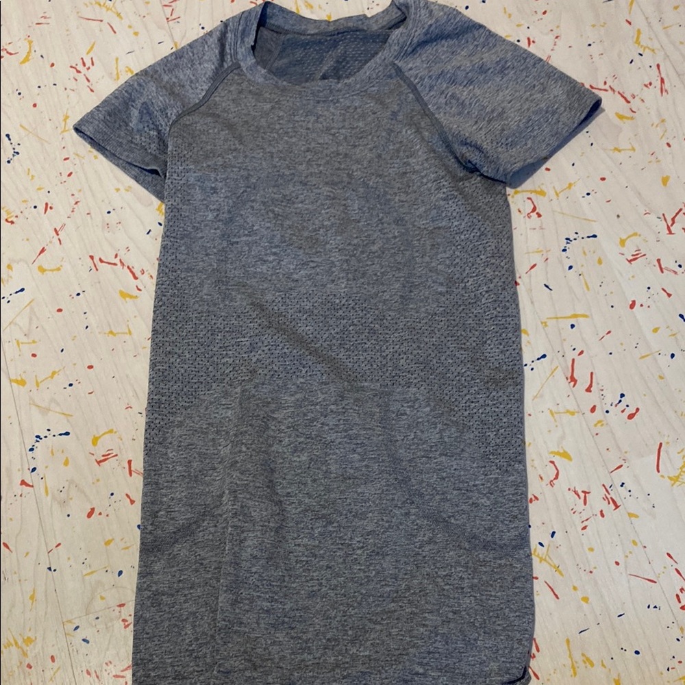 lululemon gray swiftly tech size 0